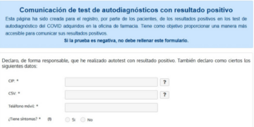 DIY test helpline