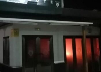 Coyote Bar electrical fire