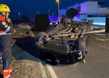 Car crash on calle Potera