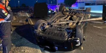 Car crash on calle Potera