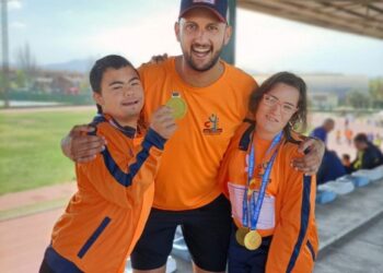 Creciendo Yaiza athletes return with medals