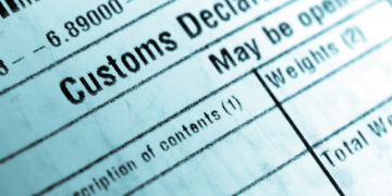 DIY customs declaration from July 1st
