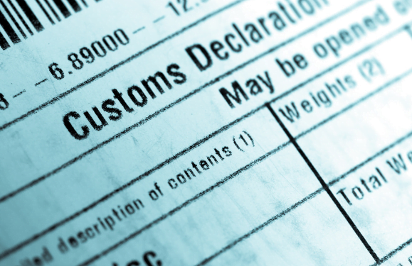DIY customs declaration from July 1st