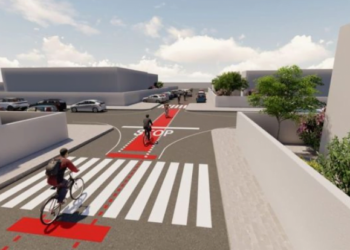 Cycle path controversy in Playa Honda