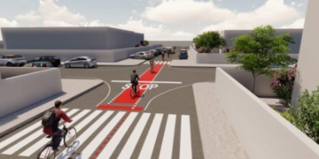 Cycle path controversy in Playa Honda