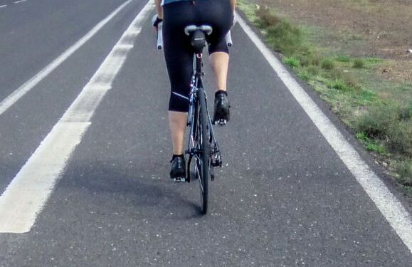 Cyclist hit in car accident