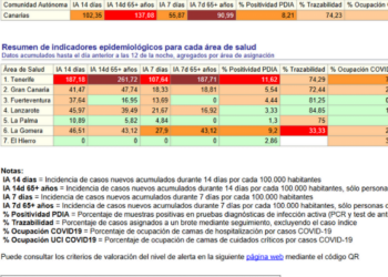 Canarian Covid data report launched