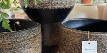 Decorative indoor plant pots