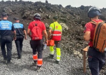 Dehydrated hiker rescued in Caldera Blanca