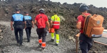 Dehydrated hiker rescued in Caldera Blanca