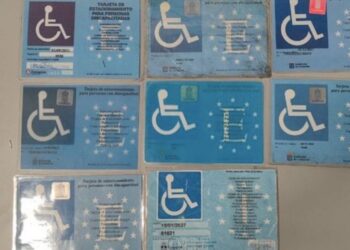 Fraudulent disability parking cards seized in Arrecife