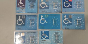 Fraudulent disability parking cards seized in Arrecife