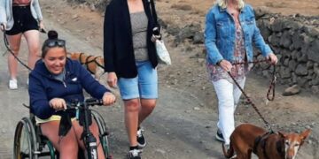 SARA Protectora dog walk