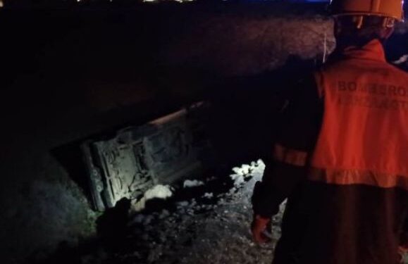 Driver injured after leaving the road in Uga