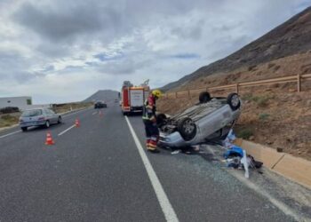 Driver injured in accident near Mala