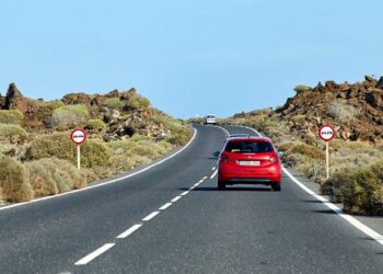 Driving on Lanzarote