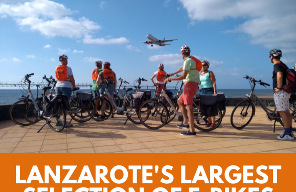 Lanzarote’s largest selection of E-bikes