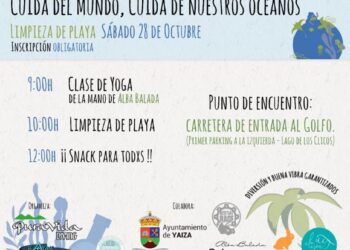 El Golfo beach cleanup