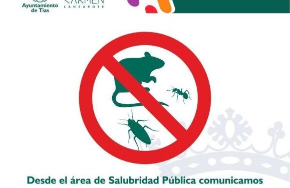 Tías Ayuntamiento pest extermination campaign