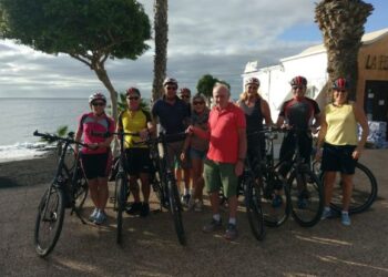 Famous cyclist spotted