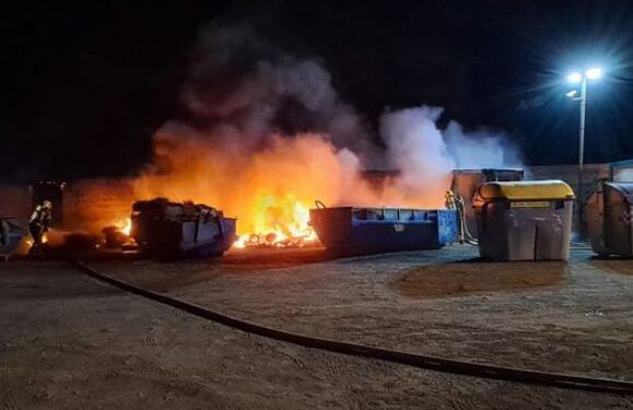 Fire in Arrieta