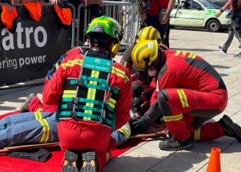 Lanzarote fire fighters come second in National Traffic Accident Rescue Meeting