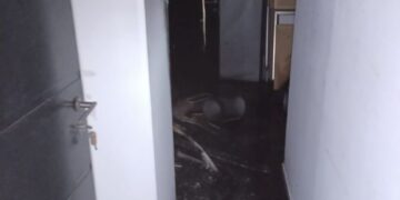 Hotel partly evacuated after fire