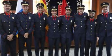Eight new firemen