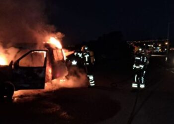 Fires in the night