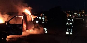 Fires in the night