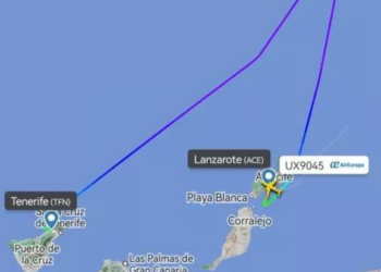 Flight diversion to Lanzarote