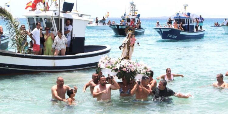 Lanzarote’s floating fiestas