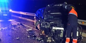 Four injured in car crash near Mácher
