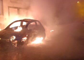 Four vehicles burned in Arrecife