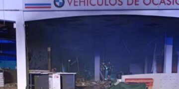 Abandoned Fumergas station burned again