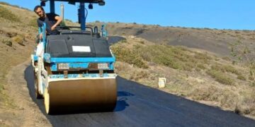 Roadworks begin in Haría