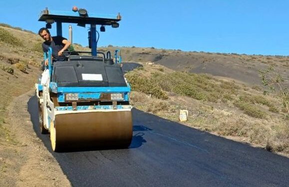 Roadworks begin in Haría