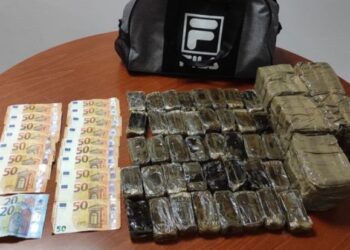 Man arrested with 8 kilos of hashish