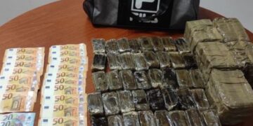 Man arrested with 8 kilos of hashish