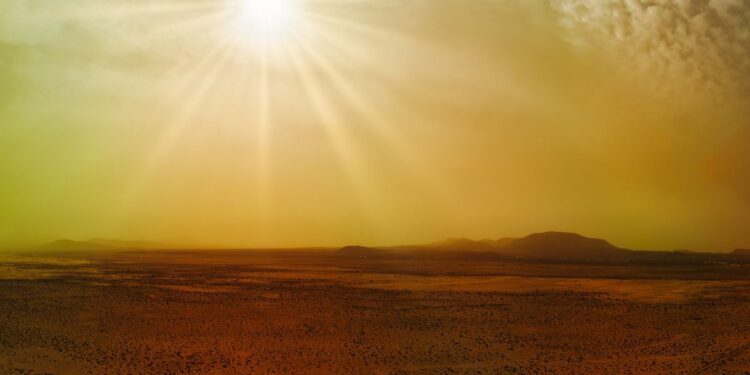 Heat and dust to arrive