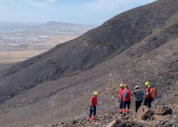Hiker rescued in Los Ajaches
