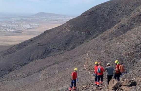 Hiker rescued in Los Ajaches