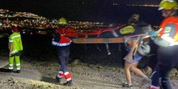 Hiker rescued in Playa Blanca