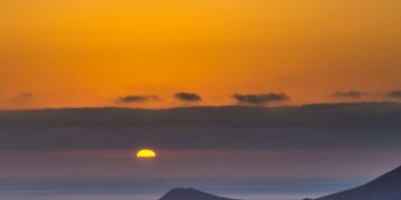 Seven Blue Flags for Lanzarote