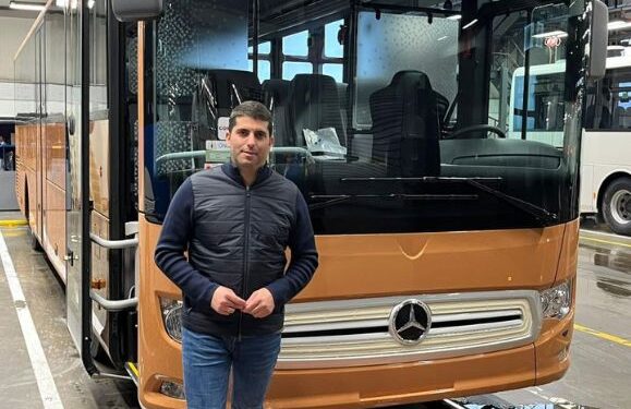New Hybrid Mercedes tour buses for Timanfaya