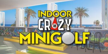 Fun for all at Crazy Minigolf Lanzarote