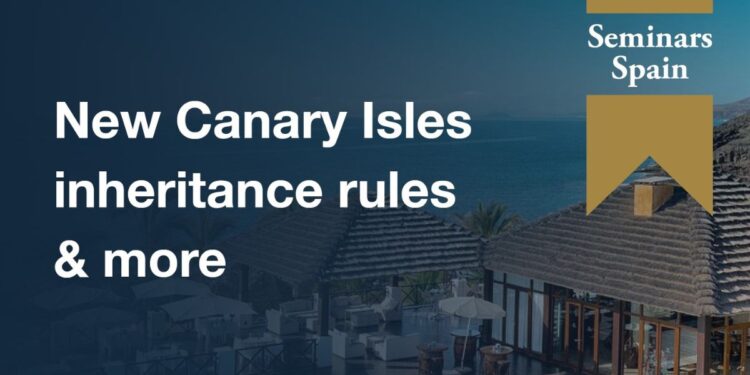 Blevins Franks inheritance rules seminar in Puerto Calero