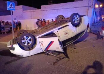 Three injured in car rollover