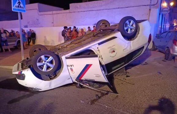 Three injured in car rollover