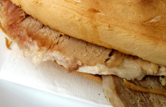Sandwich complaint bust-up